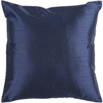 Surya Throw Pillow Deep Navy Blue Solid Interior Decor hh032